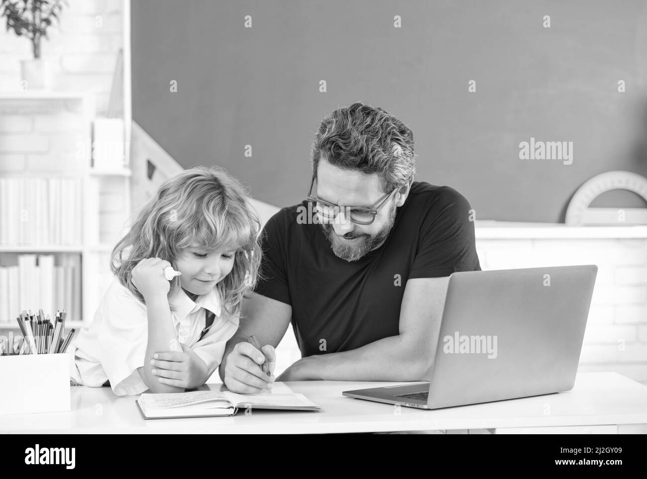 Do homework or play games. Watching video lessons. Online school. Online  schooling. Distant education. Pupil study digital technology. Educative  content. Schoolgirl surfing internet. Online course Stock Photo - Alamy