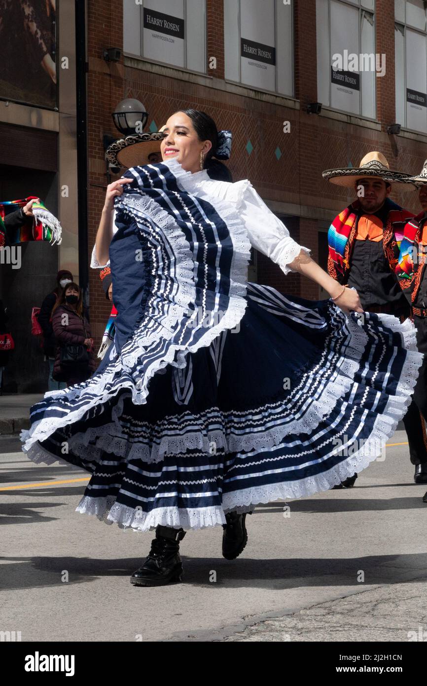 Toronto, ON, Canada – March 20, 2022: Mexican community Take Part in the St  Patrick's Day Parade in Downtown Toronto Saint Patrick's Day is a Religiou  Stock Photo - Alamy