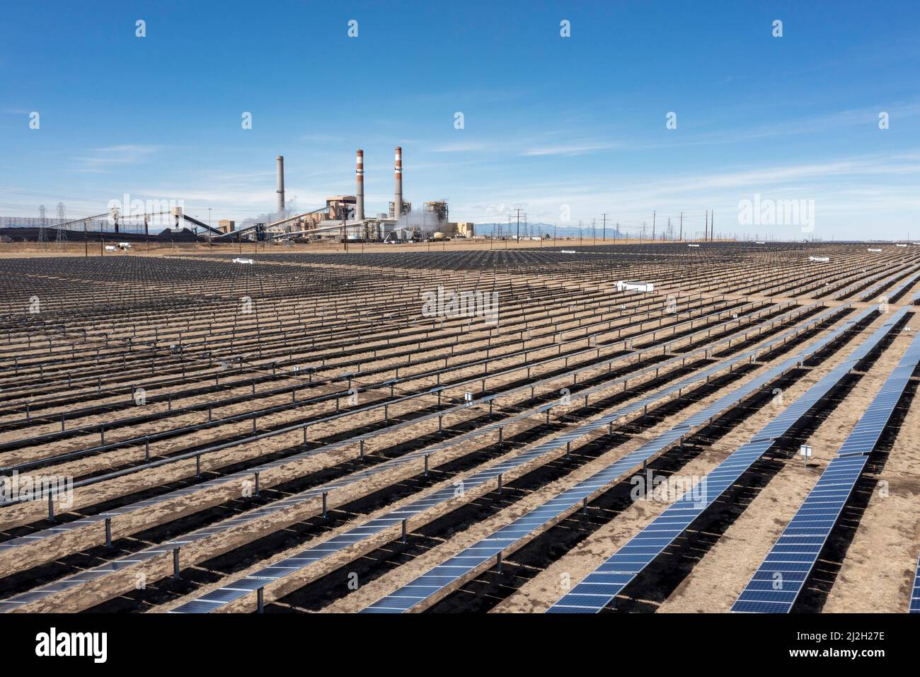 Pueblo, Colorado The Bighorn Solar Project. The 300 Megawatt facility