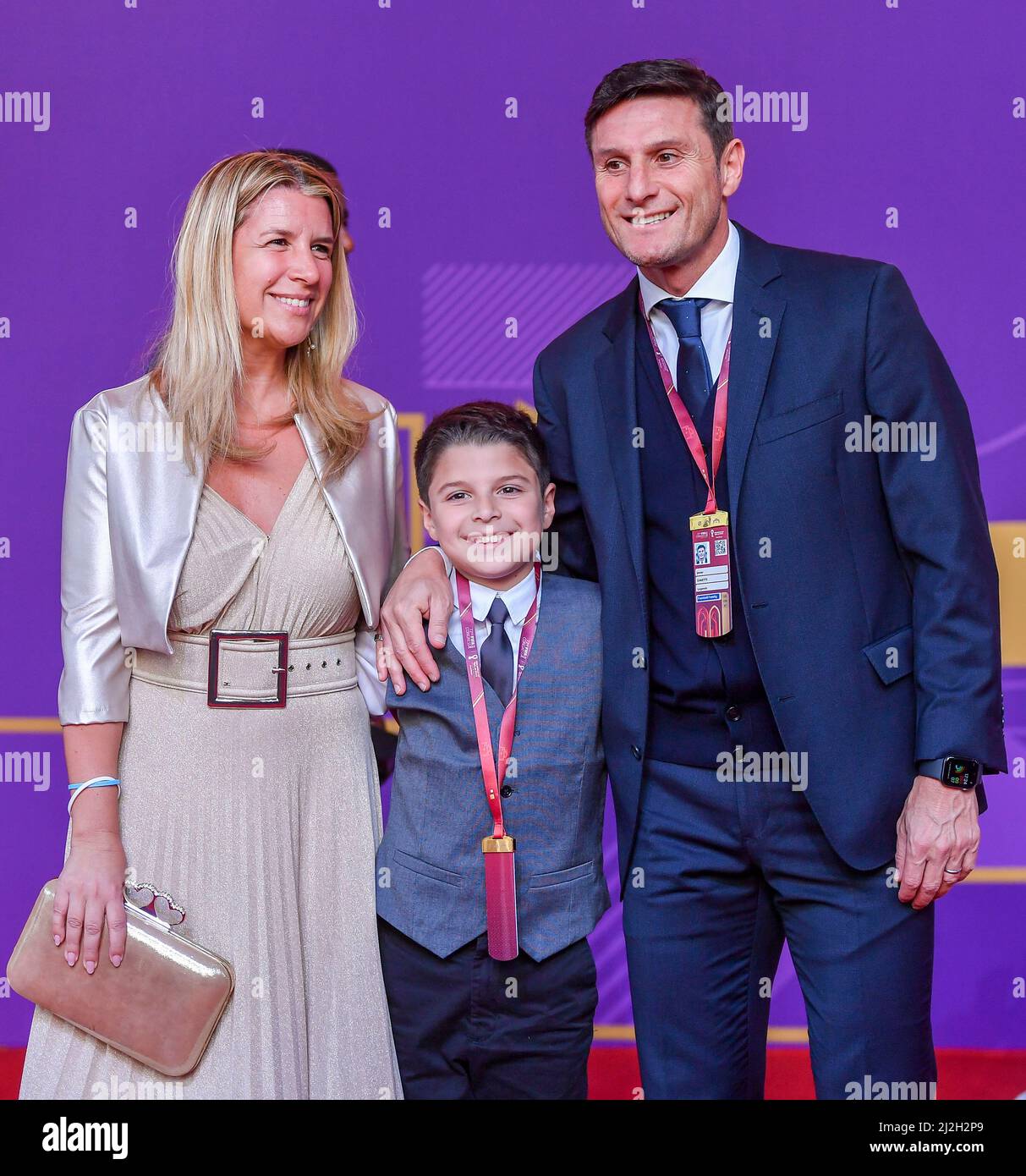Paula and javier zanetti hi-res stock photography and images - Alamy