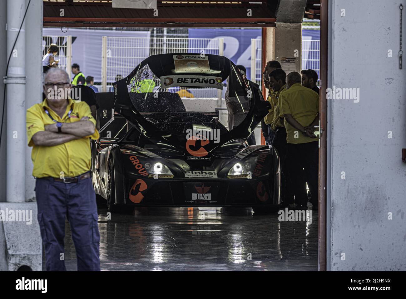 A racing car on the track - KTM GTX X-bow GT4 Stock Photo