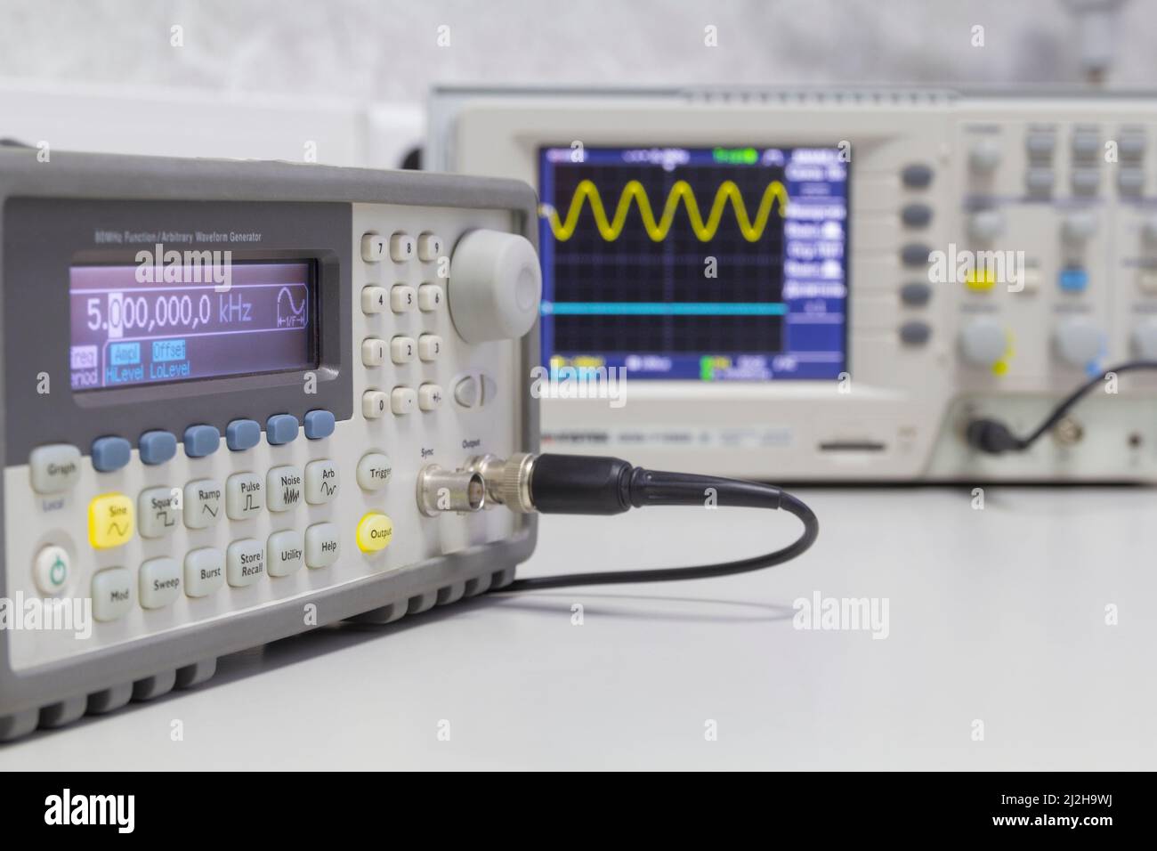 Power supplies and electronic measuring devices in the laboratory ...
