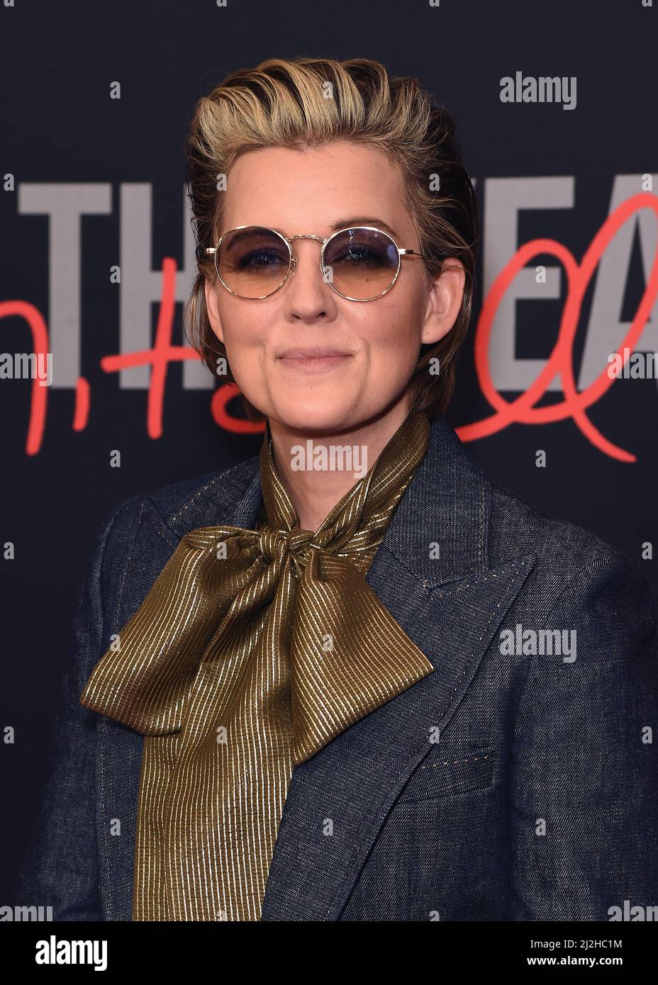 Brandi Carlile walking on the red carpet at the 31st Annual MusiCares