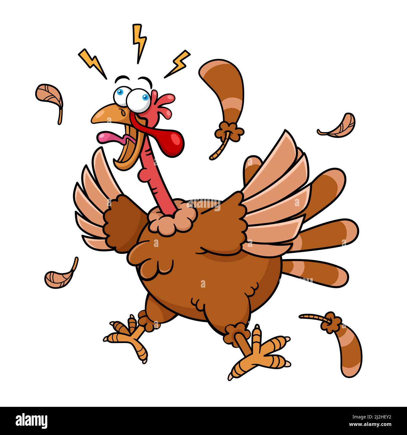 Terrified Turkey Animated Singing Thanksgiving Turkey Dinner Dancing 12