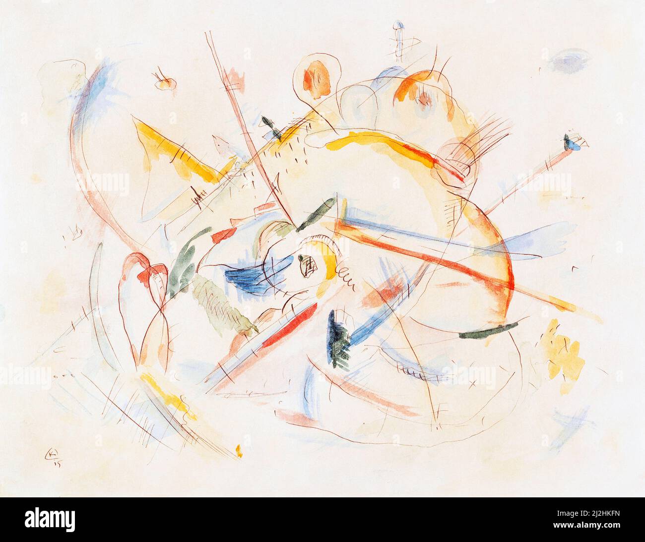 WASSILY KANDINSKY | OHNE TITEL (KOMPOSITION) (UNTITLED