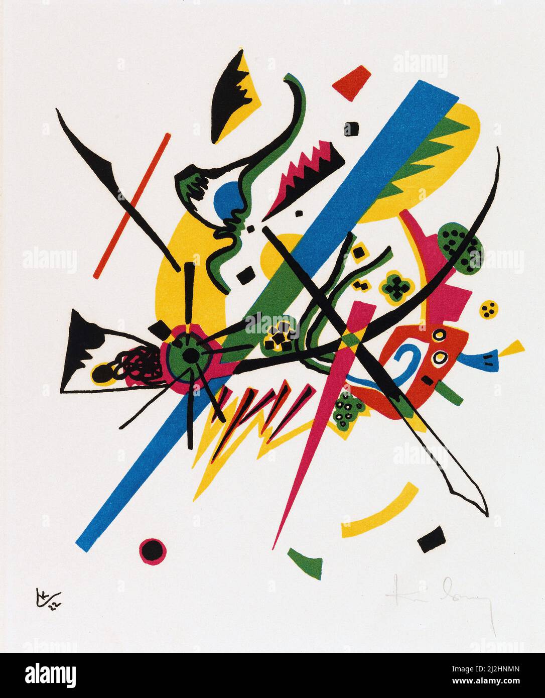 Wassily Kandinsky、e Welten（1）、希少画集画 Wassily Kandinsky | Kleine Welten I (1922) | Art & Prints | Artsy
