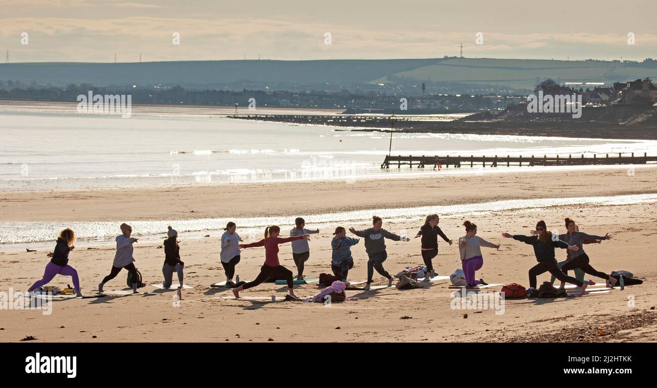 Portobello, Edinburgh Scotland, UK. 2nd April 2022. Jen McGregor's