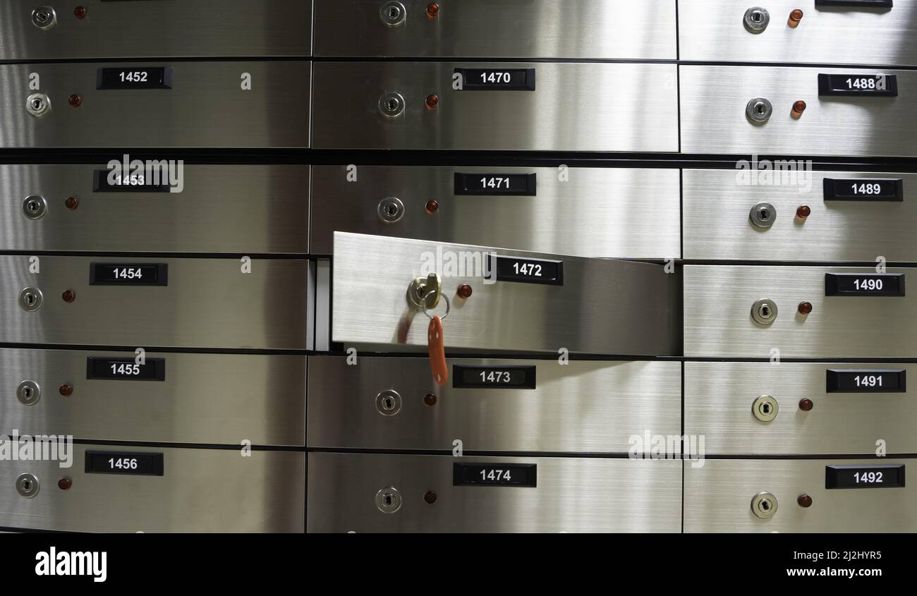 Safe deposit vault hires stock photography and images Alamy