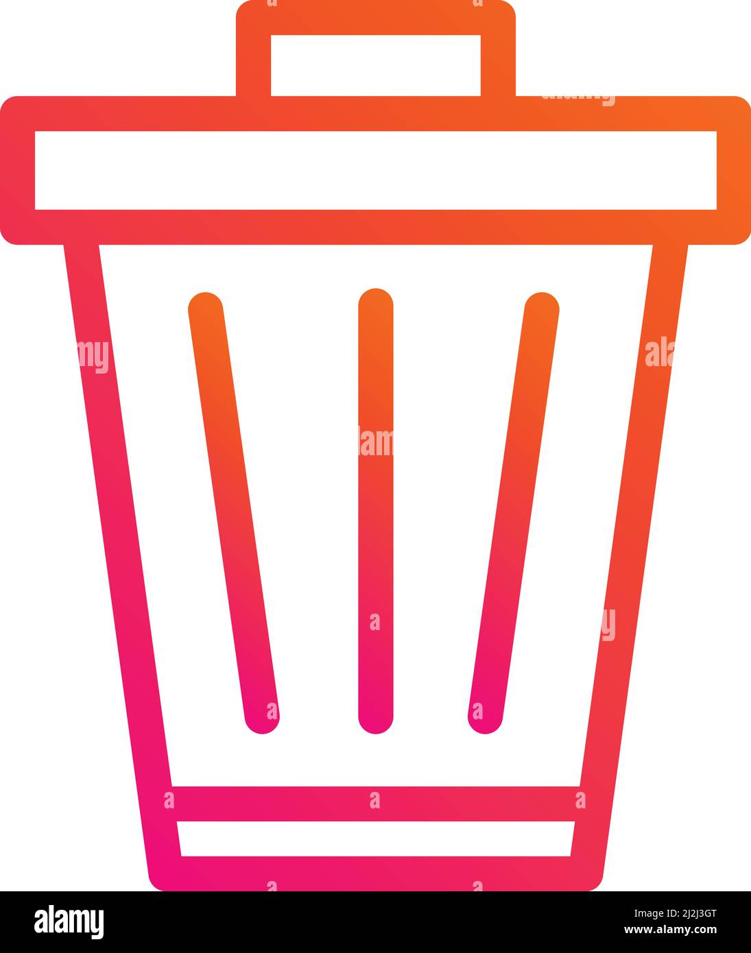 Trash Vector Icon design Illustration Stock Vector Image & Art - Alamy