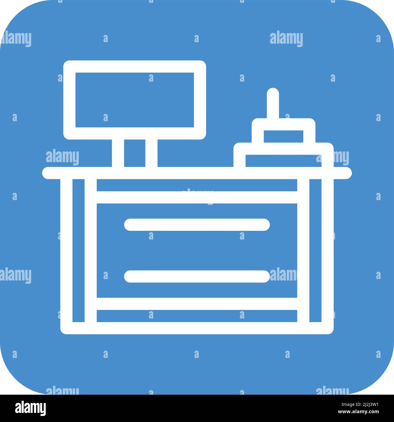 Cash Counter Vector Icon design Illustration Stock Vector Image & Art