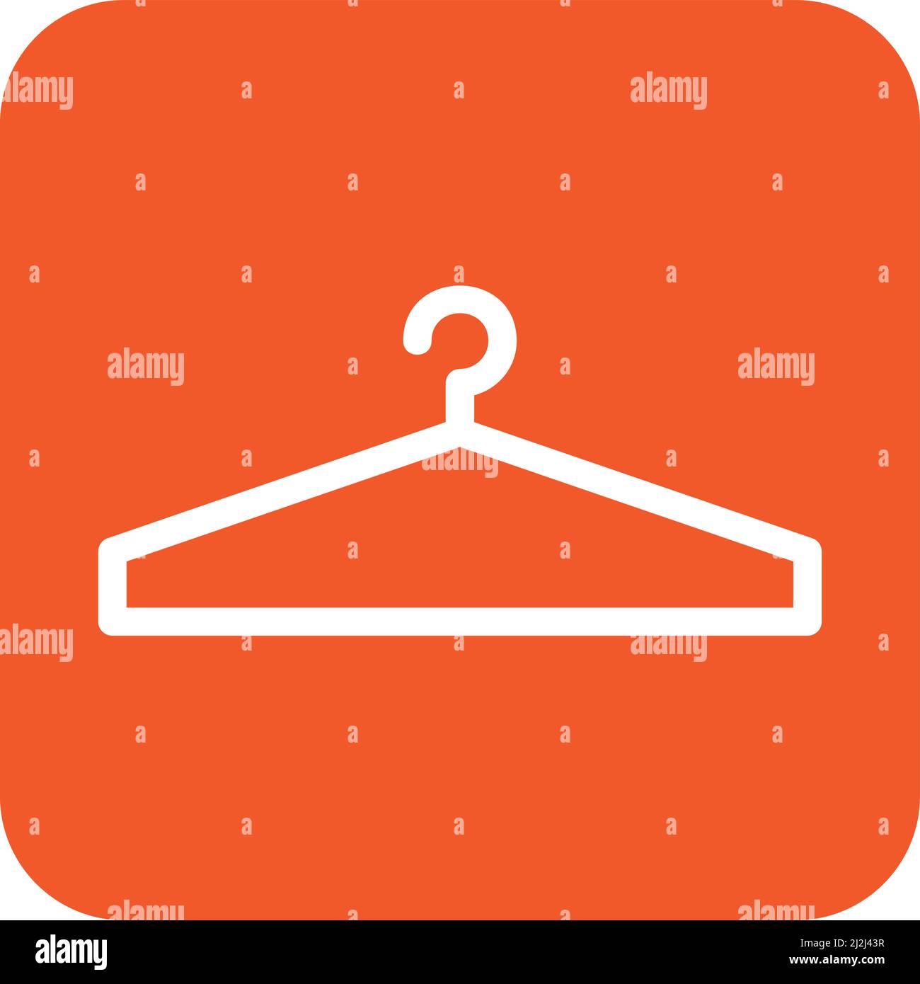 Hanger Vector Icon design Illustration Stock Vector Image & Art Alamy
