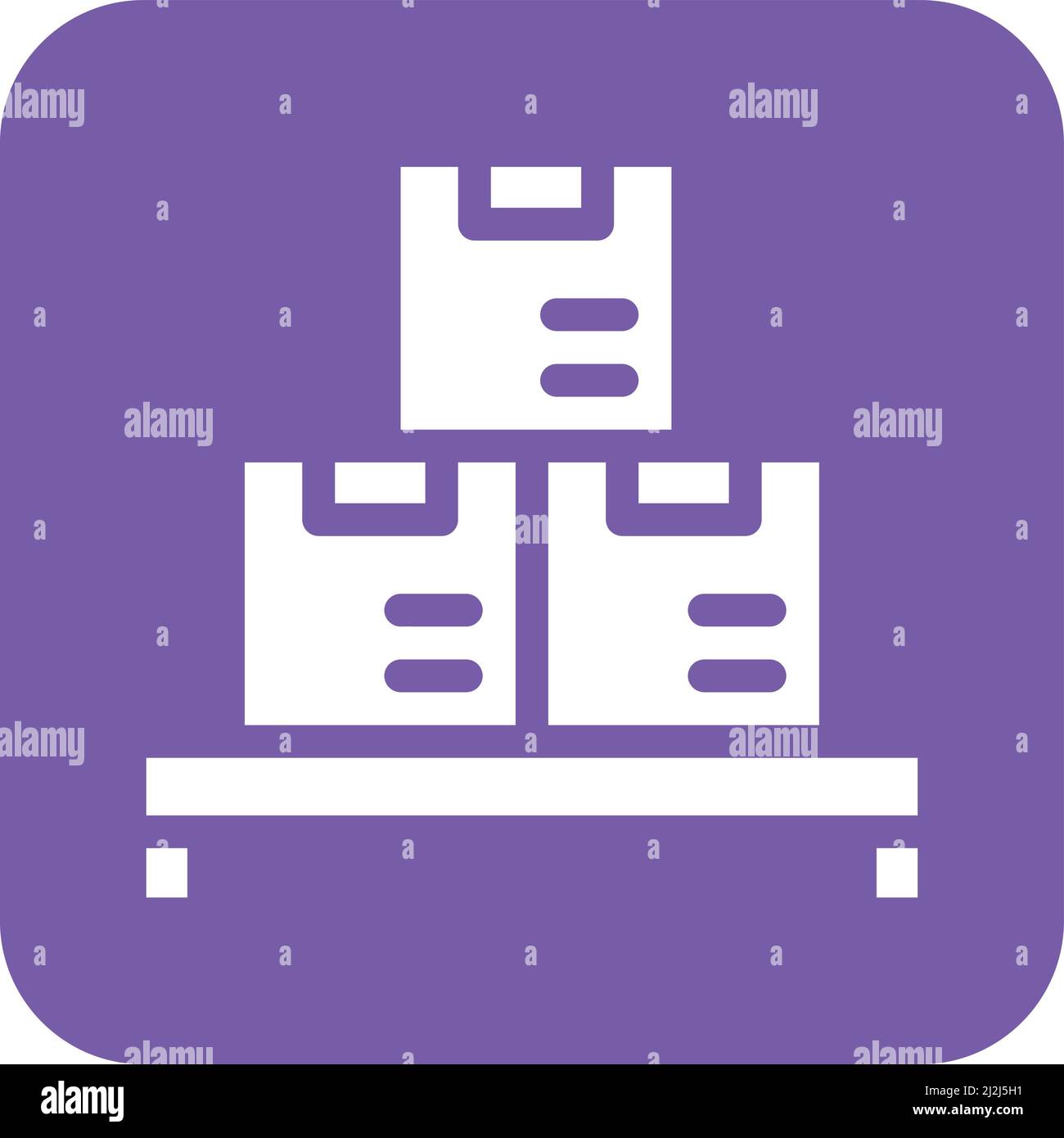 Package Vector Icon design Illustration Stock Vector