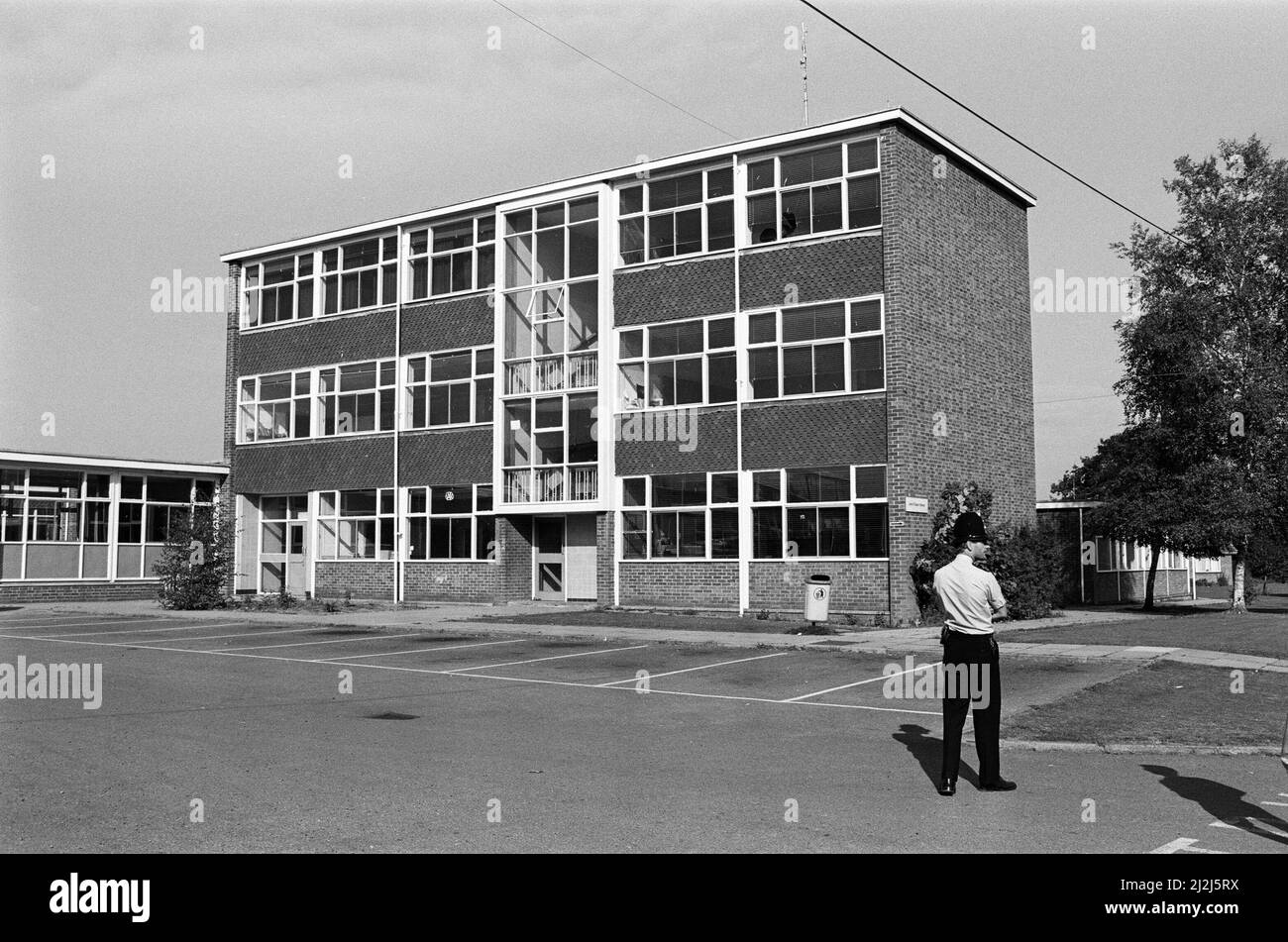 Scenes in Hungerford, Berkshire, following a gun siege in the town the