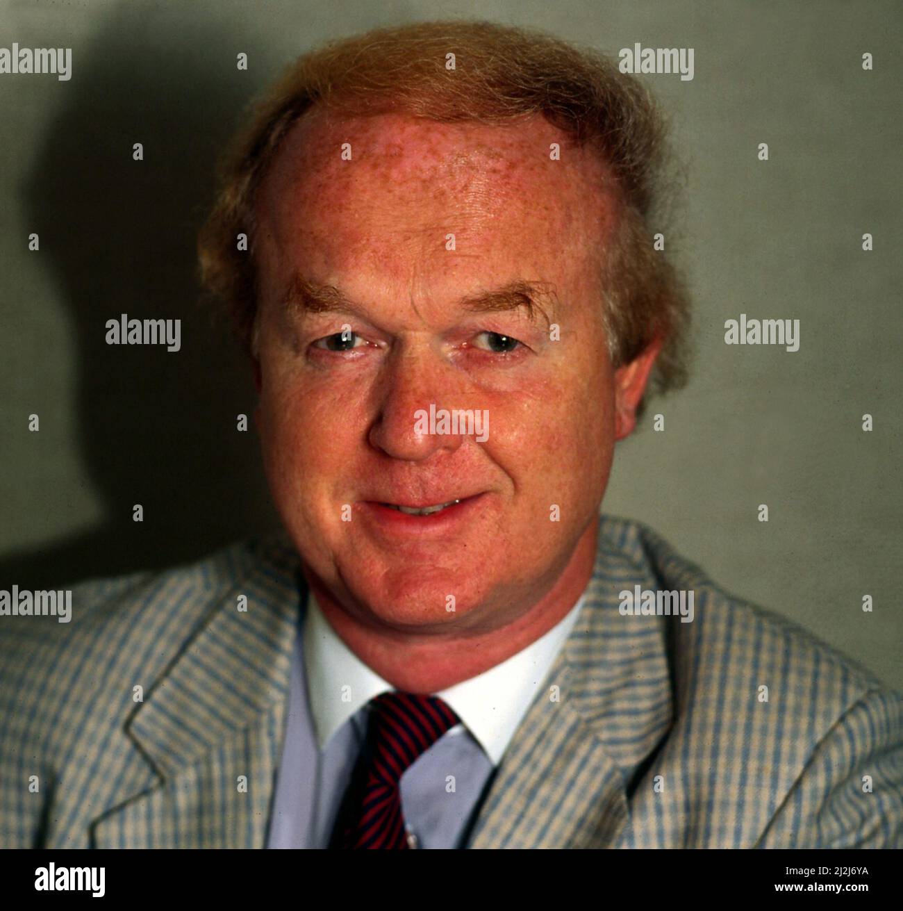 Archie MacPherson Sports Commentator January 1988 Stock Photo - Alamy 