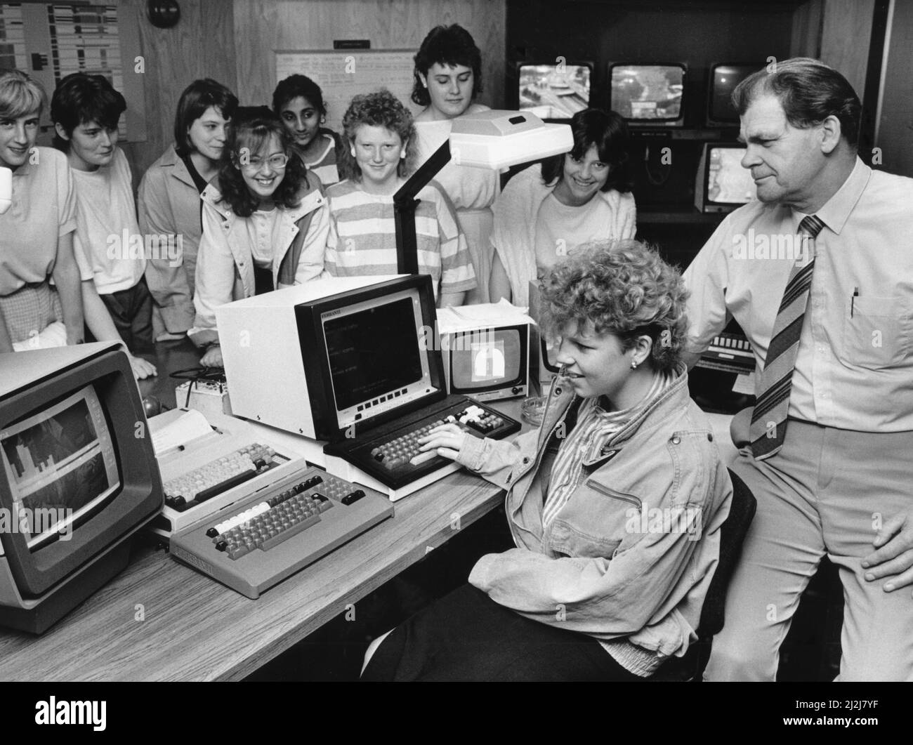 Schoolgirls are logging into a career in computers thanks to a course
