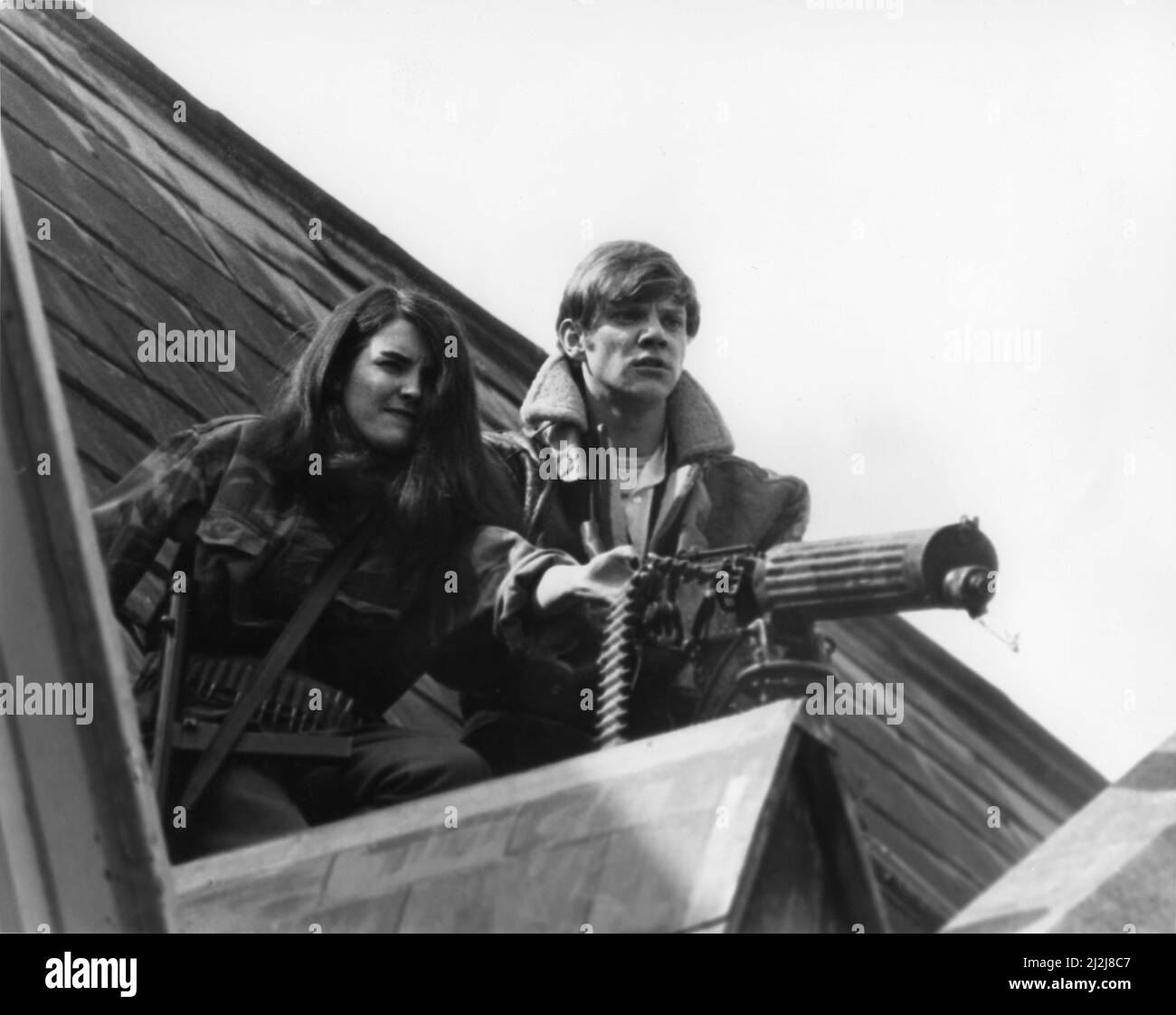 CHRISTINE NOONAN and MALCOLM McDOWELL in IF .... 1968 director LINDSAY ANDERSON screenplay David Sherwin Memorial Enterprises / Paramount British Pictures Stock Photo