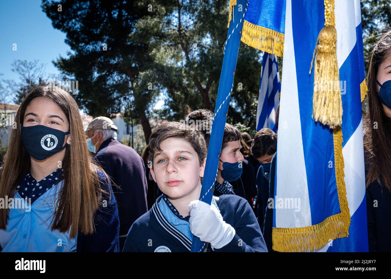 Greek National Independence Day 2022 Stock Photo Alamy
