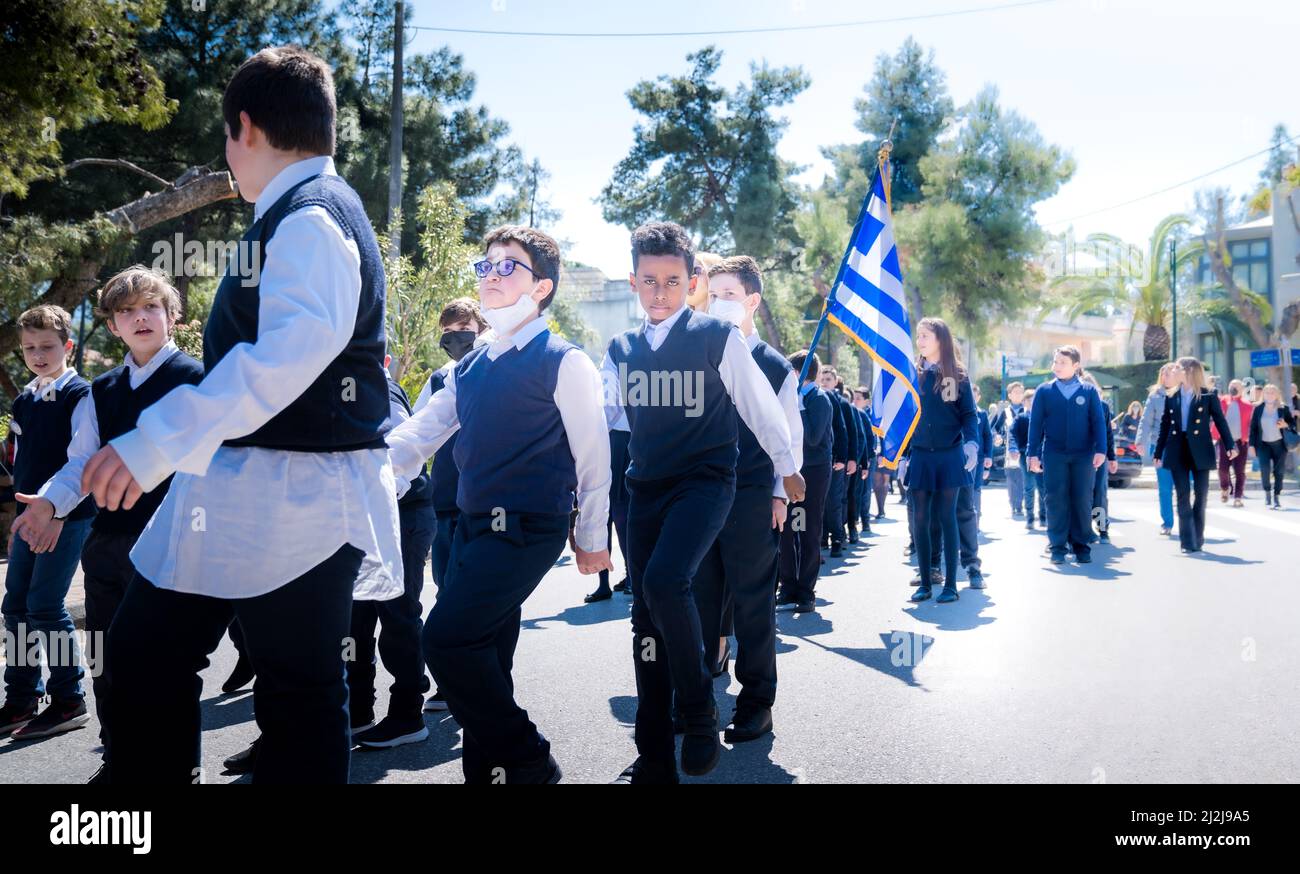 Greek National Independence Day 2022 Stock Photo Alamy