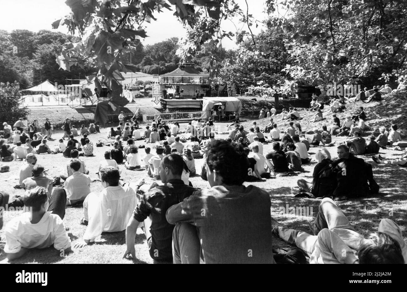 Earthbeat, Music Festival, Sefton Park, Liverpool, 15th August 1988
