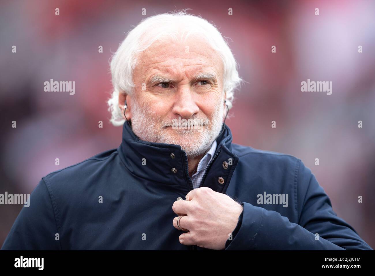 Photo 6x4 De Rudi Völler (Allemagne, Bayer Leverkusen) Dédicacée, Avec COA, Neuve