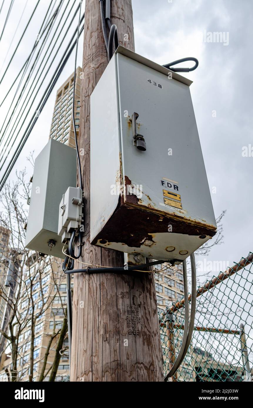 Power transformer box hi-res stock photography and images - Alamy