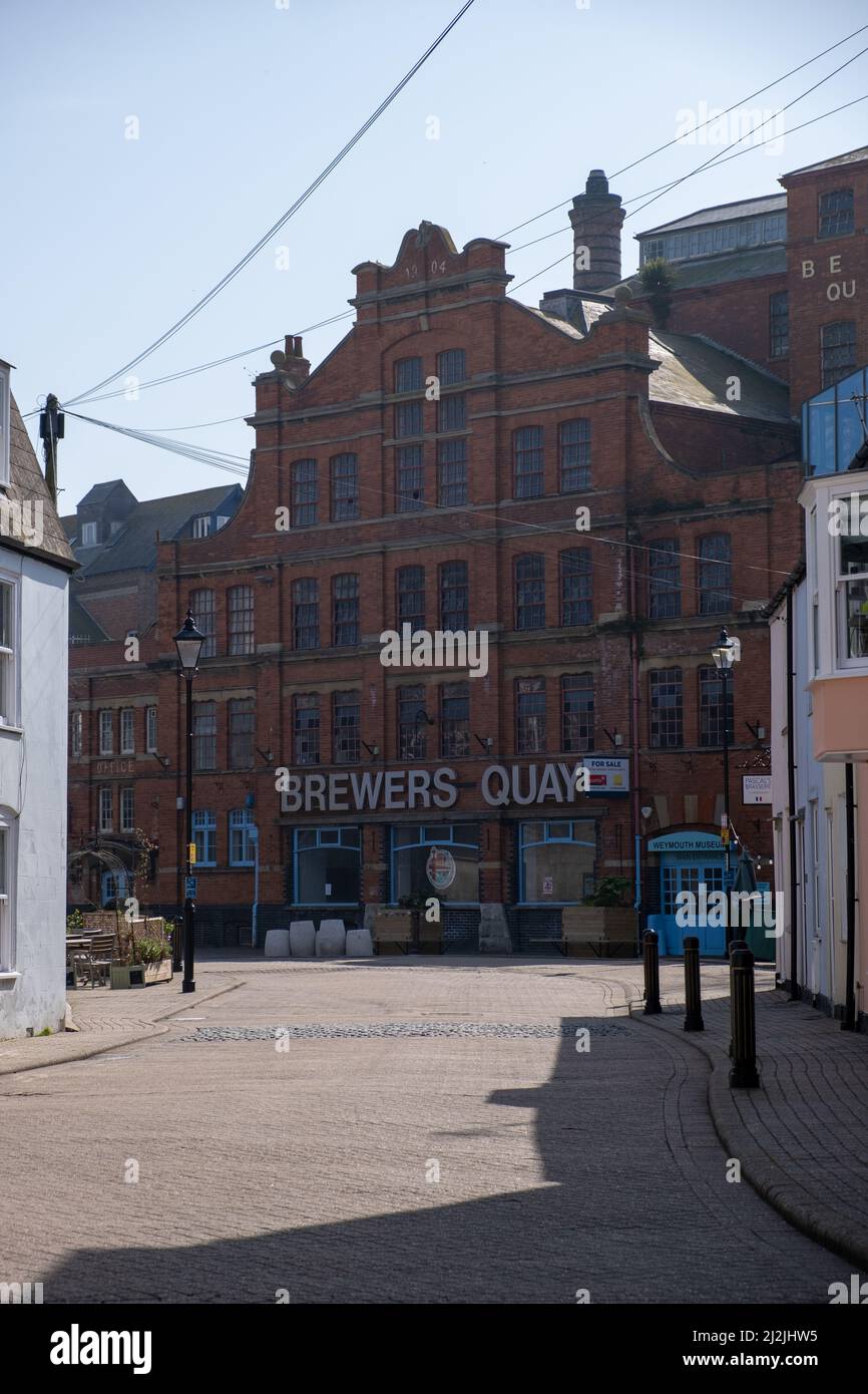 Brewers quay Weymouth, Dorset, UK (Mar22 Stock Photo Alamy