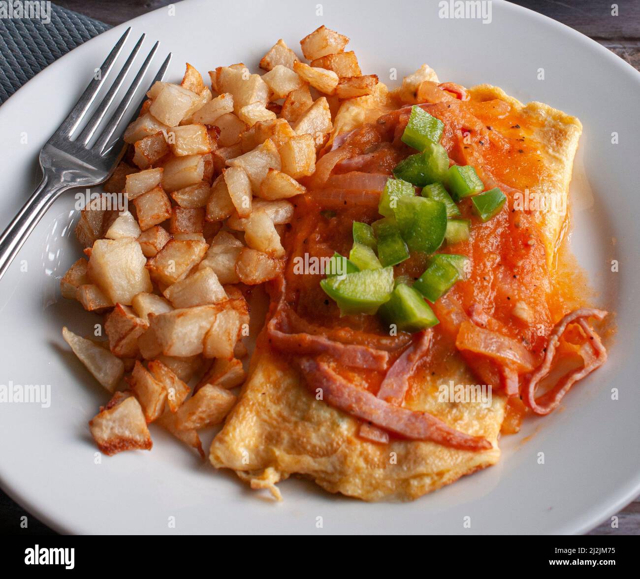 Deep fried omelette hires stock photography and images Alamy