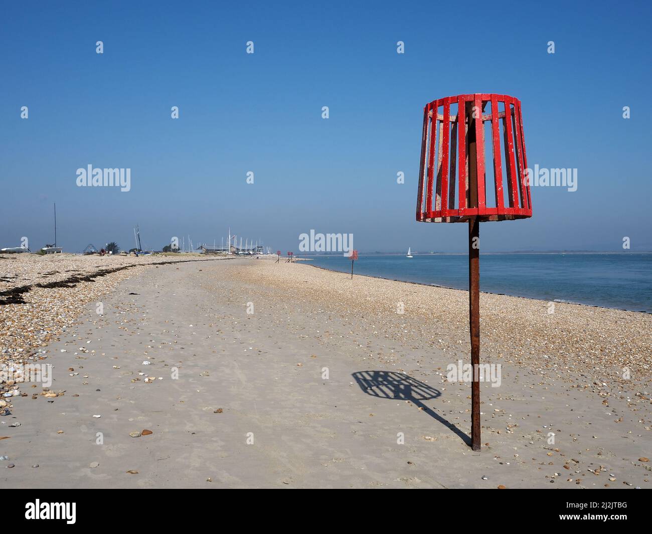 Sandy Point, Hayling Island, Hampshire, England, UK Stock Photo Alamy