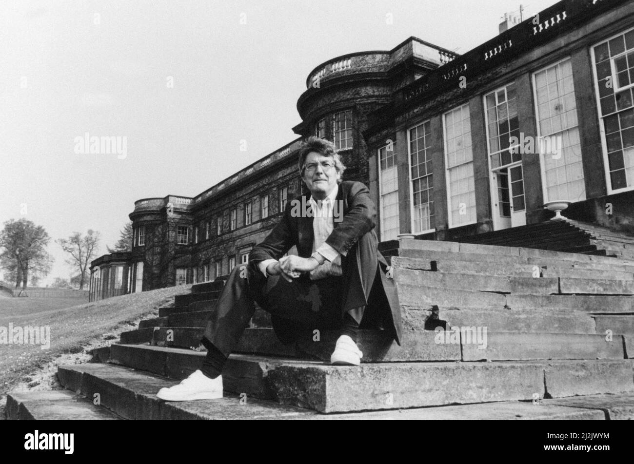 Lord Londonderry, 9th Marquess of Londonderry pictured at Wynyard Hall Estate, County Durham, 7th May 1987. Stock Photo