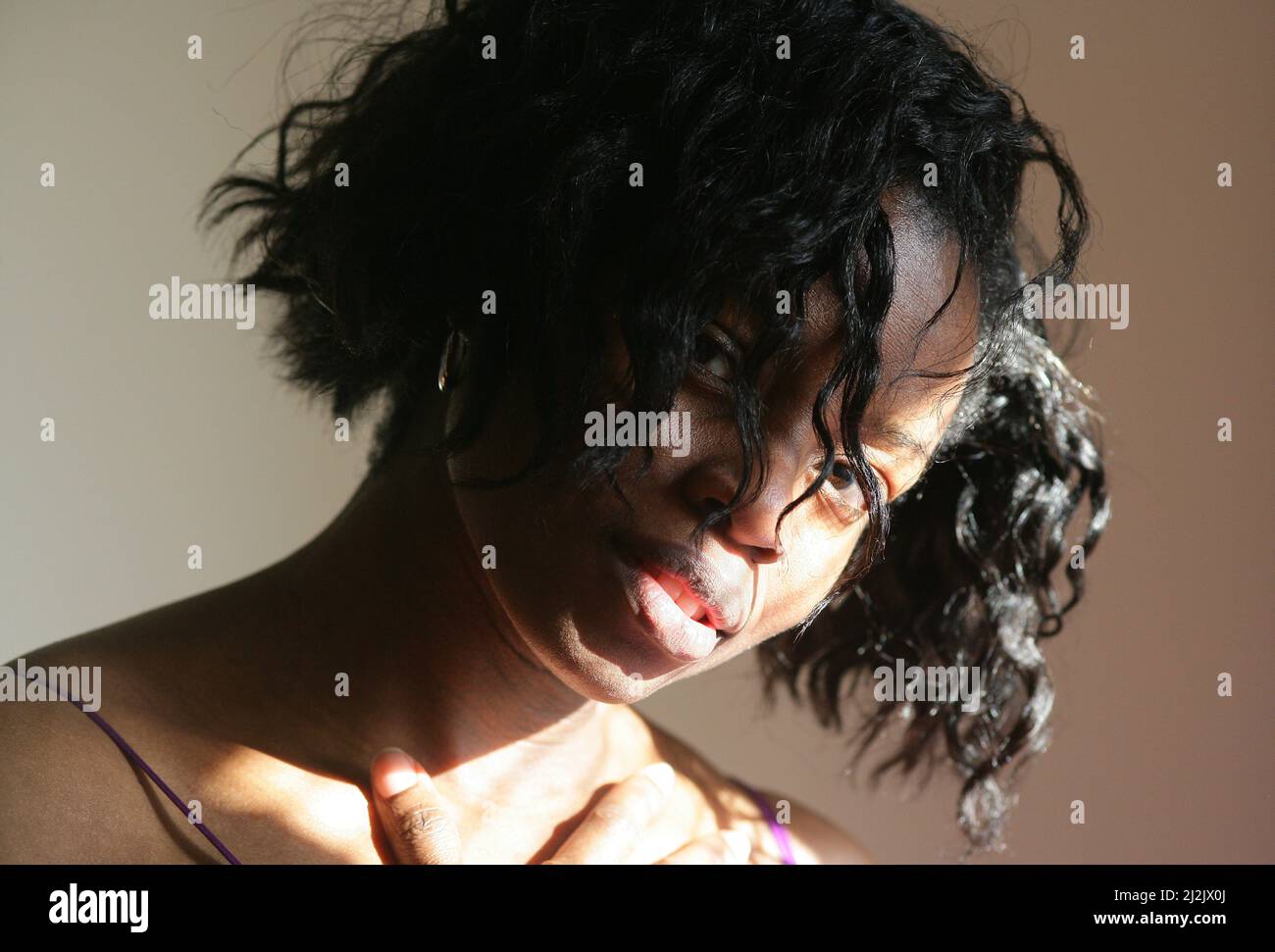Afro Caribbean, Ladies. UK Stock Photo