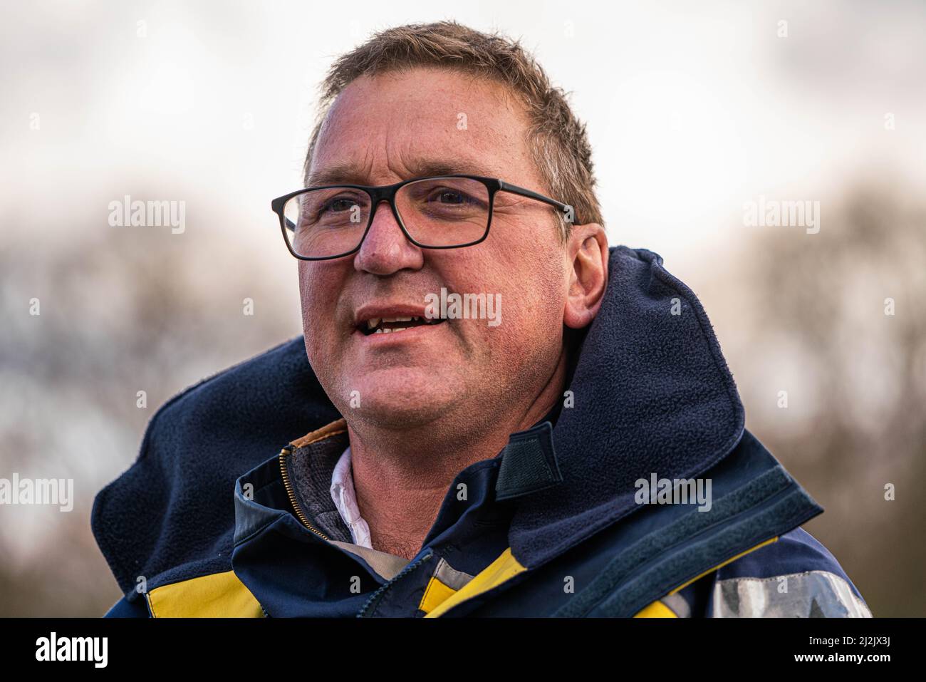 LONDON, UK. 2 April, 2022 . Olympic rowing champion Sir Matthew Pinset