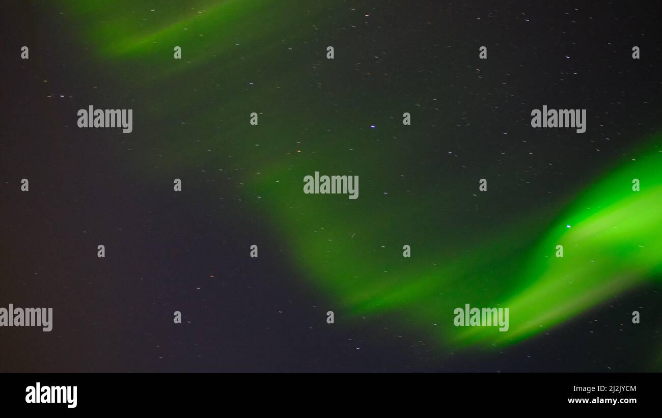 A vertical shot of a breathtaking aurora borealis in a night sky Stock ...