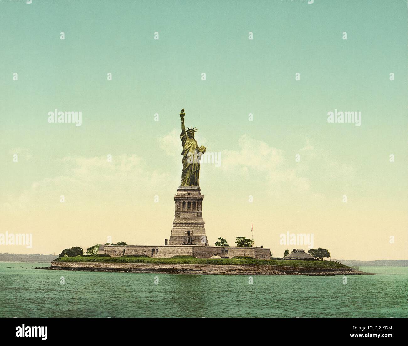 New york harbor 1900 hi-res stock photography and images - Alamy