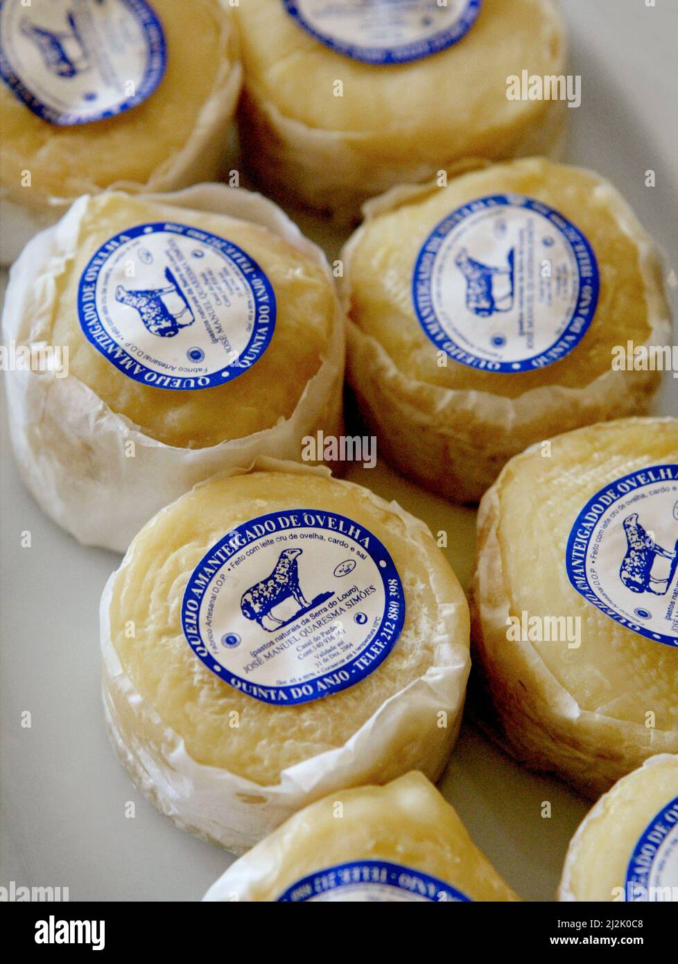 Portuguese delicacies, cheese Stock Photo Alamy