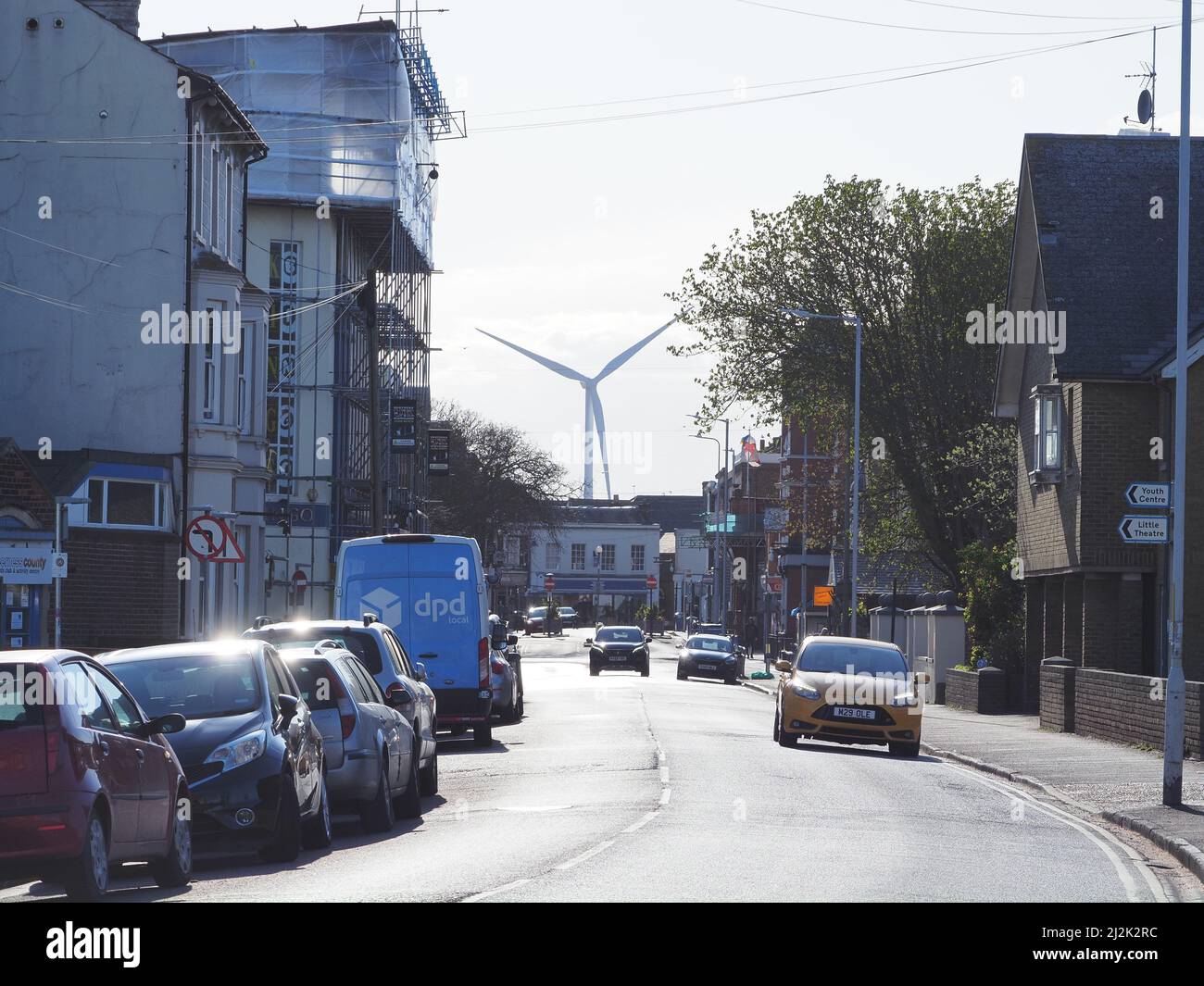 Queenborough, Kent, UK. 2nd Apr, 2022. Rising UK energy prices. The