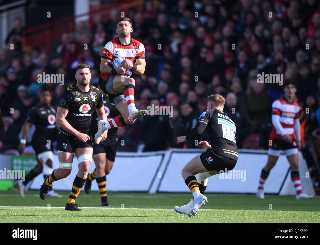 Kingsholm Stadium, Gloucester, Gloucestershire, UK. 2nd Apr, 2022 ...