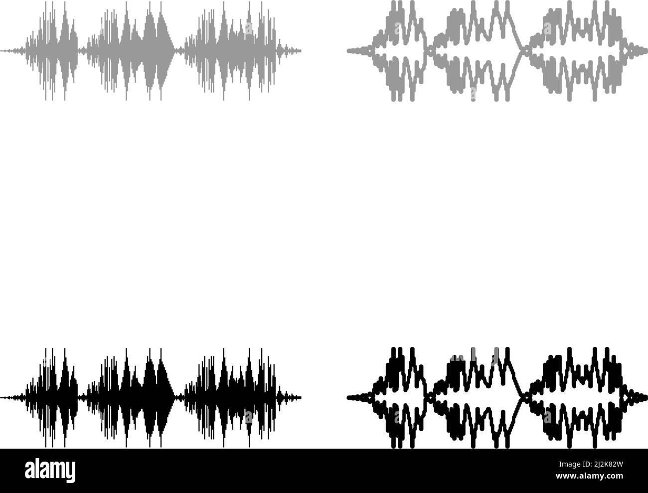 Radio wave wireless set icon grey black color vector illustration image ...