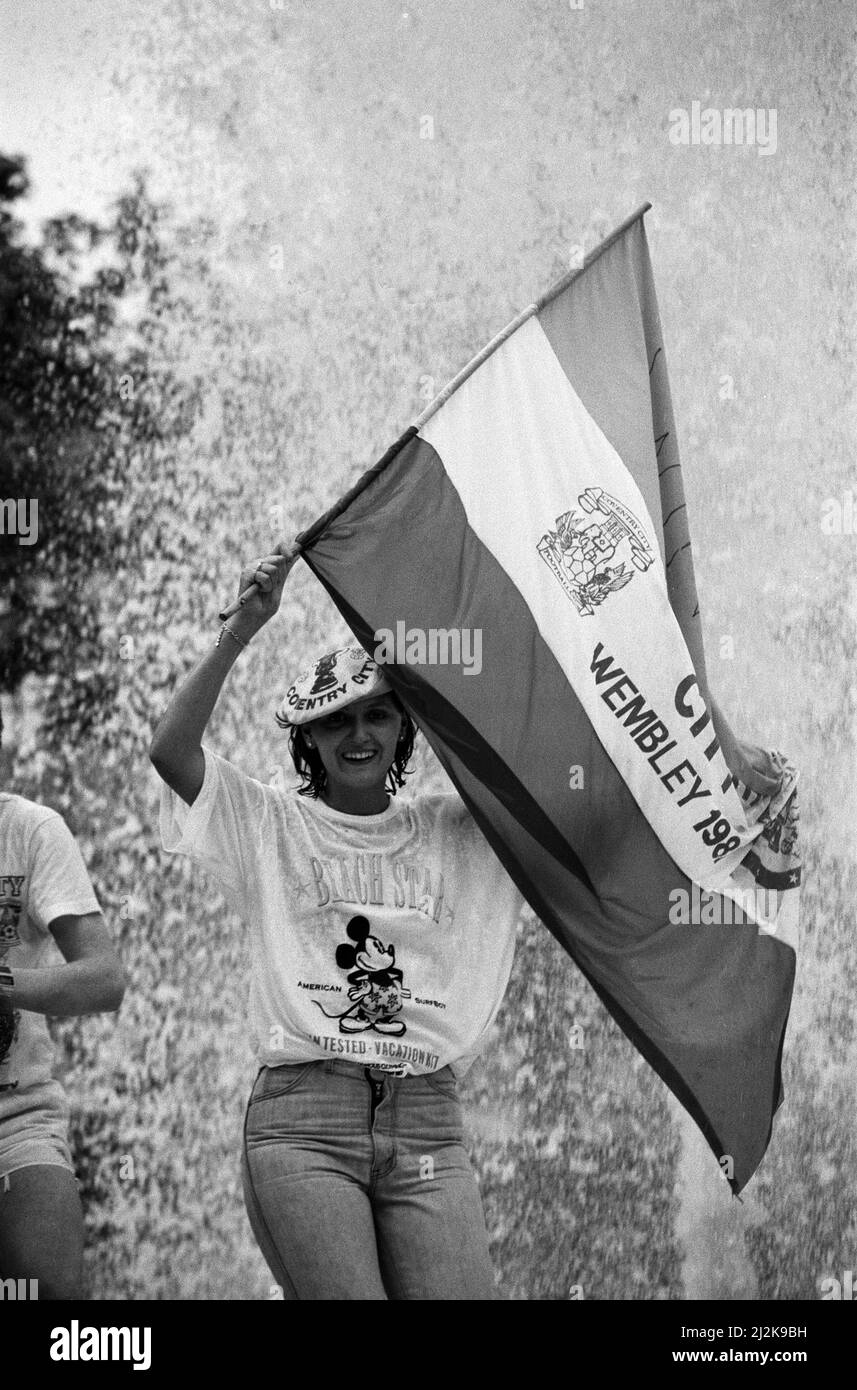 Tirage Souvenir - Coventry City 3 Vs Tottenham Hotspur 2 - Finale De La FA Cup 1987