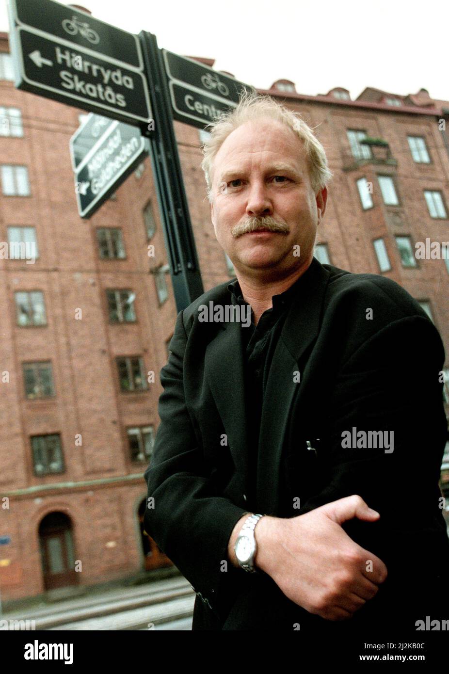 Åke Edwardsson, author and writer. Stock Photo