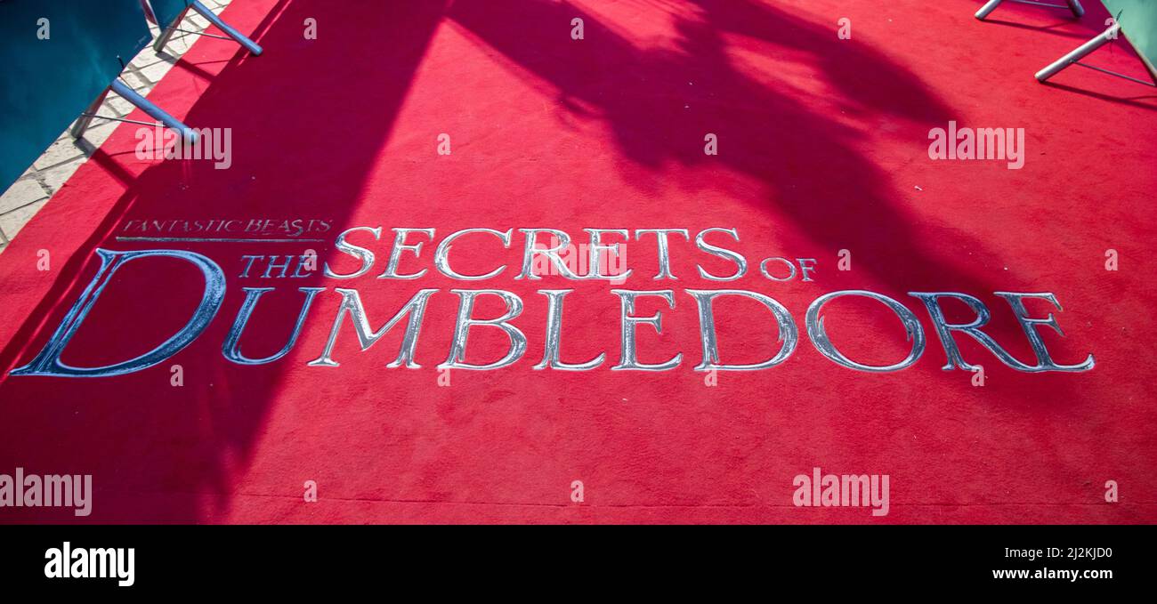 Fantastic Beasts Secrets of Dumbledore World Premier Royal festival