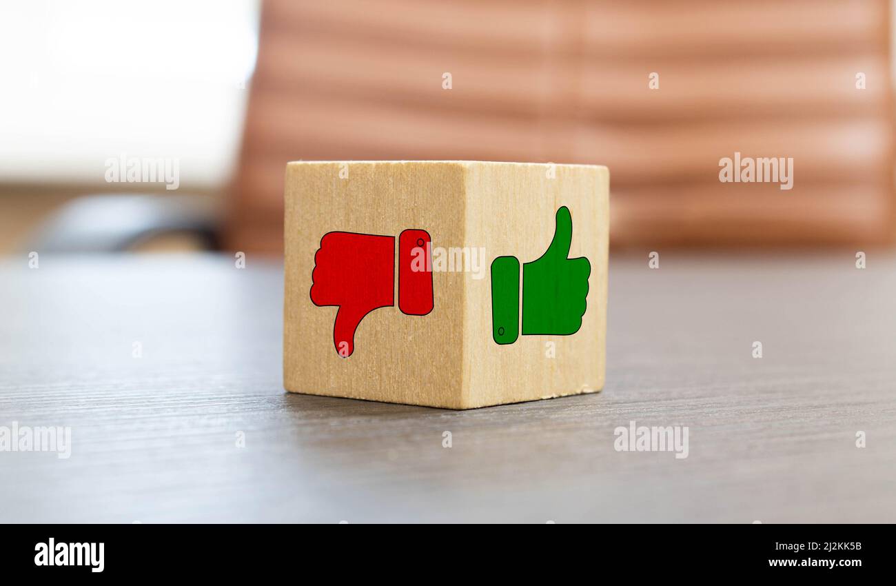 Thumbs up down neutral hi-res stock photography and images - Alamy