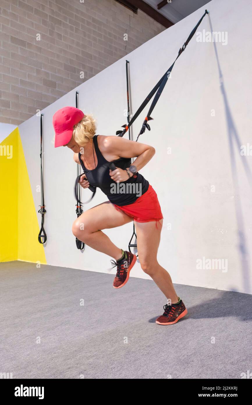 Trx workout hi-res stock photography and images - Alamy