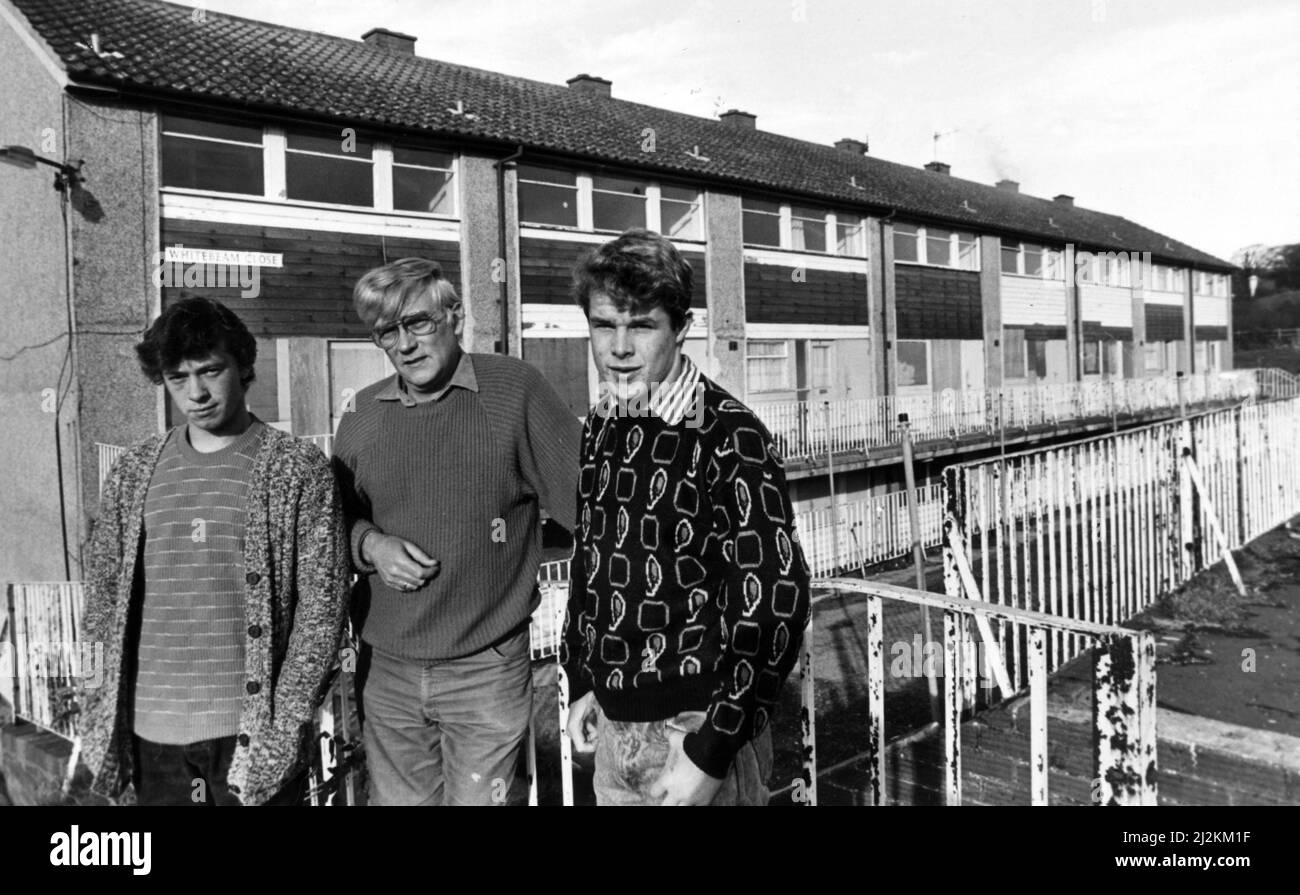 The first tenants have moved into a block of flats which is being