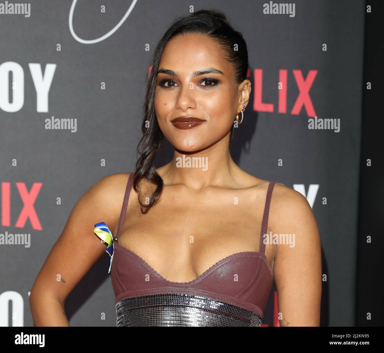 Saffron Hocking attends the World Premiere of "Top Boy 2" at Hackney Picturehouse in London