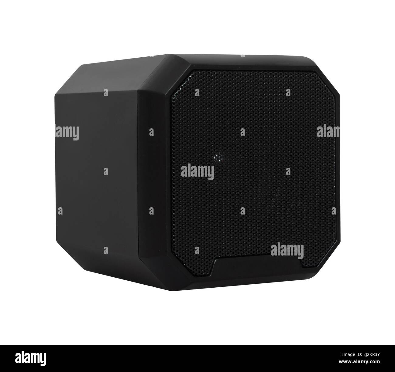 acoustic system, speakers for a computer on a white background Stock ...