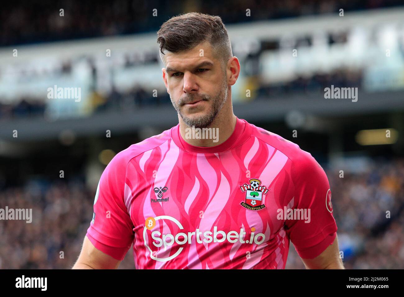 Fraser Forster #44 of Southampton during the game Stock Photo