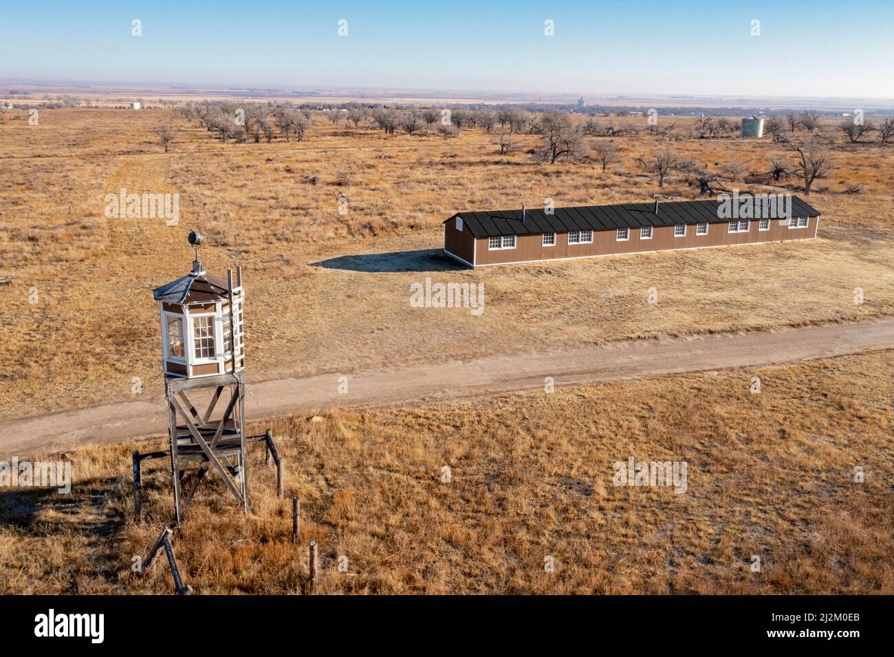 Granada, Colorado USA 18 March 2022 The World War II Amache