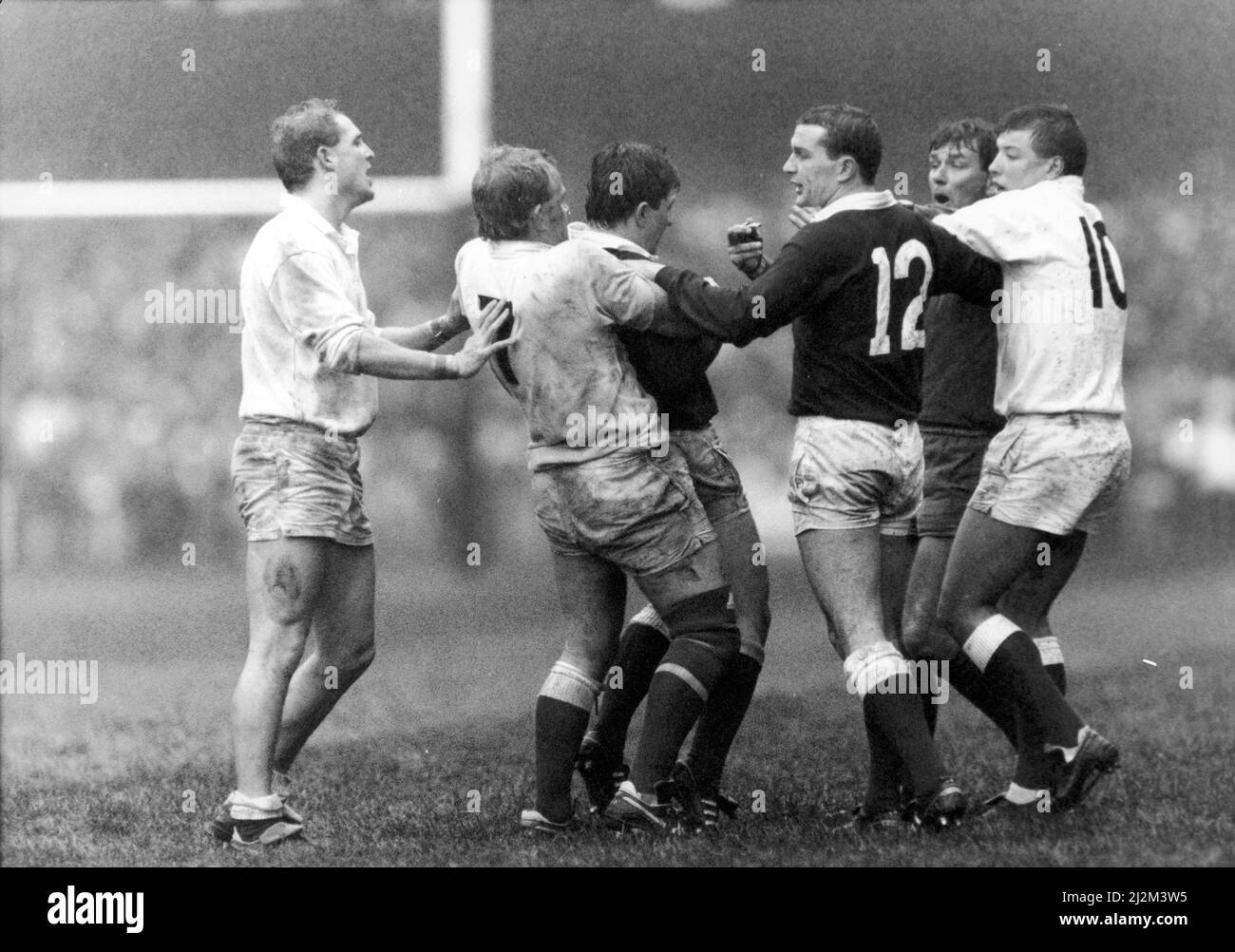 Five Nations Championship Wales v England Cardiff Arms Park 18th March