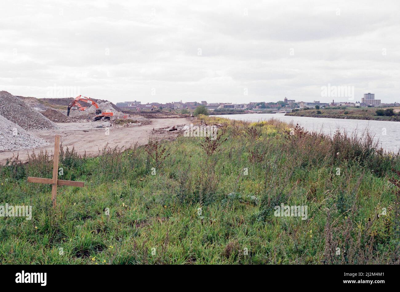 Construction Site Of Teesside Retail Park And Leisure Centre, Split ...