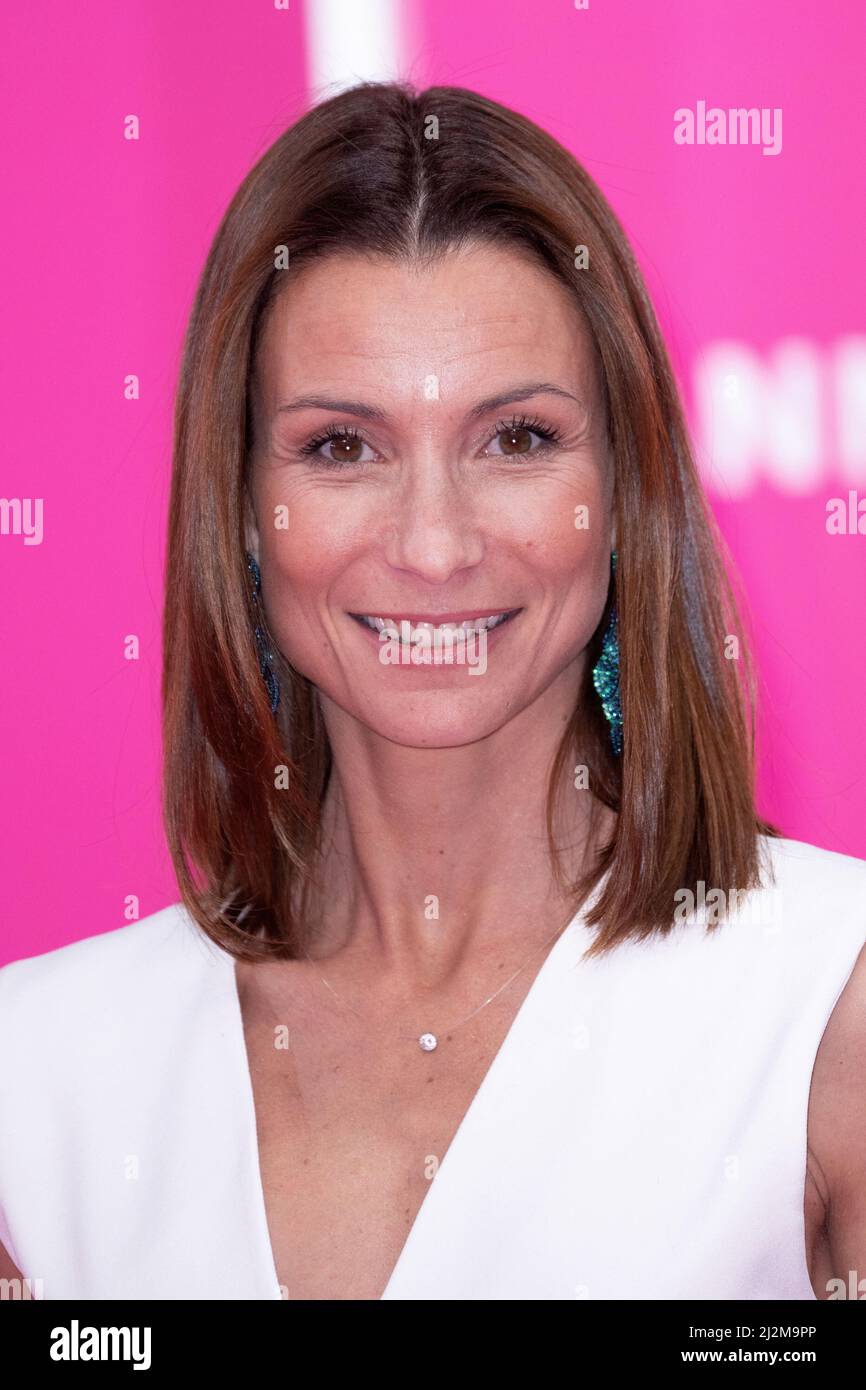 Jennifer Lauret attends the pink carpet during the 5th Canneseries